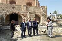 مرمت مسجد جامع اروميه تا بازگشايي كامل حجره ها ادامه مي يابد