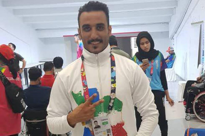 Iranian runner wins bronze at Asian Para Games Iranian runner wins bronze at Asian Para Games
