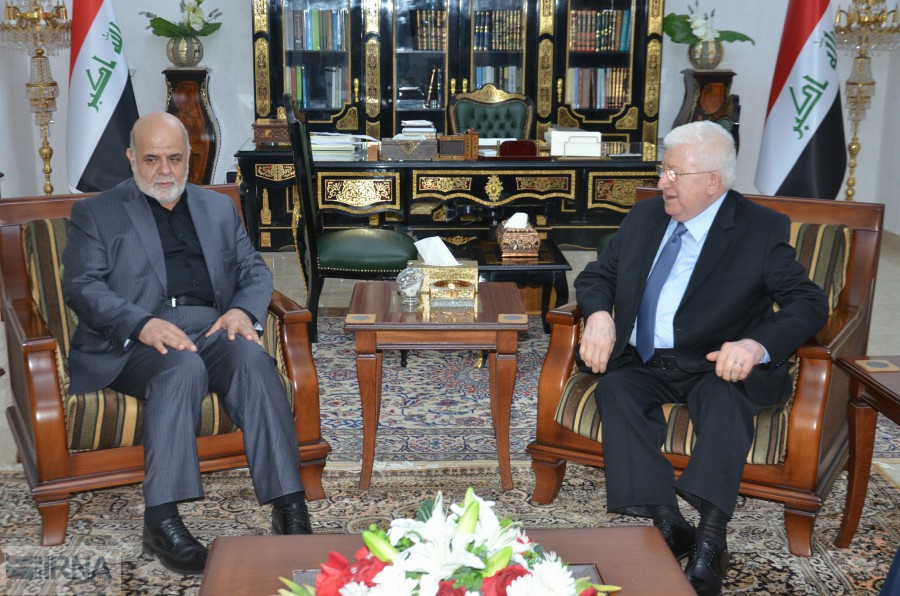 Iran’s ambassador appreciates efforts of former Iraqi president Iran’s ambassador appreciates efforts of former Iraqi president