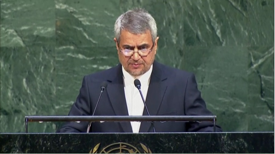 Iran UN envoy urges int'l swift reaction to US threats Iran UN envoy urges int'l swift reaction to US threats