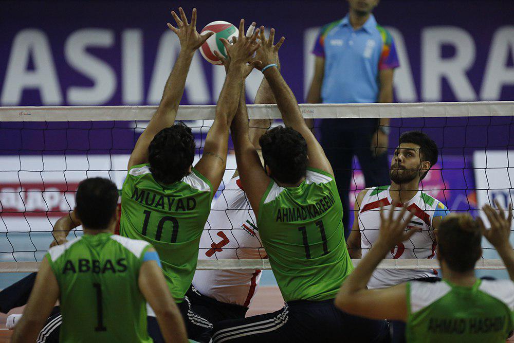 Iran volleyball team reaches final in Para Asian Iran volleyball team reaches final in Para Asian