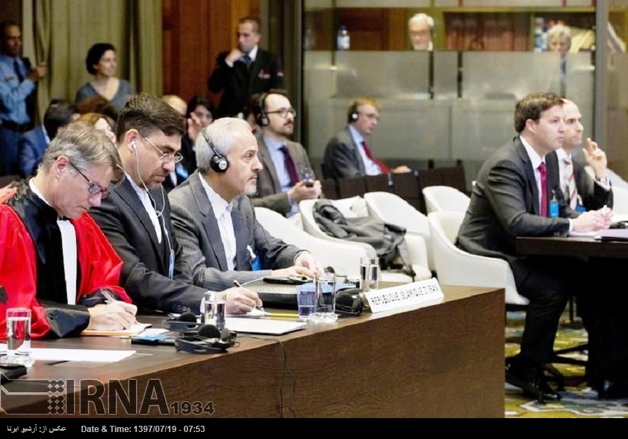 ایرانی وفد نے عالمی عدالت میں امریکہ کیخلاف دلائل دئے ایرانی وفد نے عالمی عدالت میں امریکہ کیخلاف دلائل دئے
