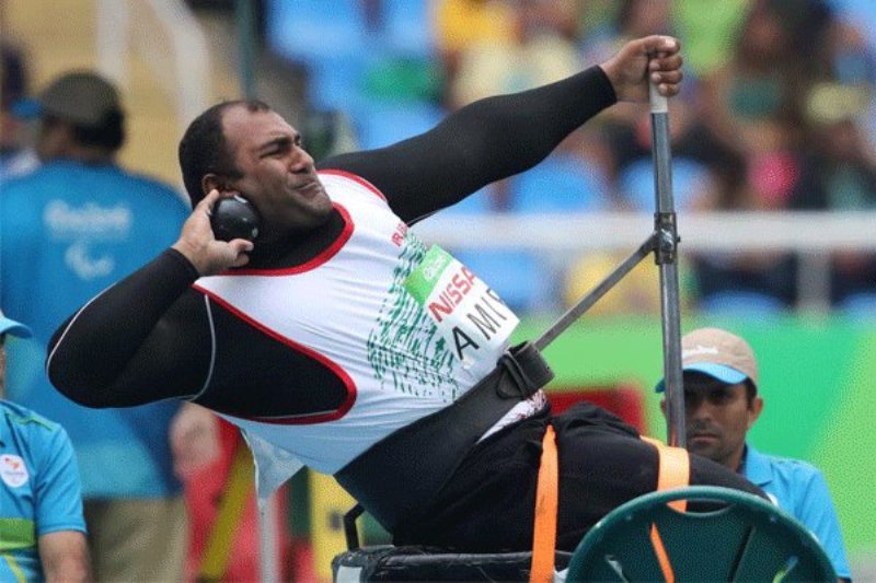 Iran bags gold, silver medals in shot put in Asia Para 2018 Iran bags gold, silver medals in shot put in Asia Para 2018