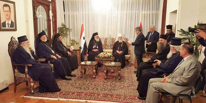 Greek Patriarch: Syria country of peace and coexistence Greek Patriarch: Syria country of peace and coexistence