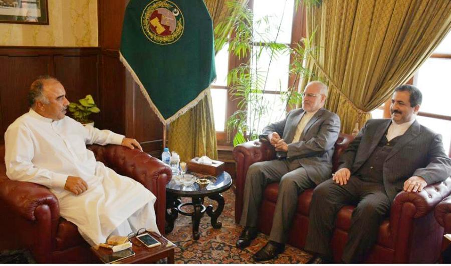 Pak governor for enhanced economic cooperation with Iran Pak governor for enhanced economic cooperation with Iran