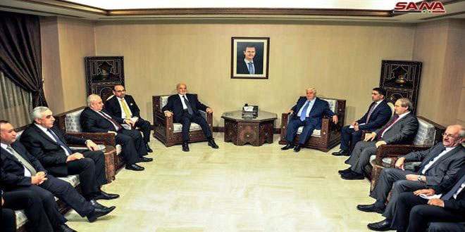 Syria, Iraq FMs discuss coordination in counter-terrorism Syria, Iraq FMs discuss coordination in counter-terrorism