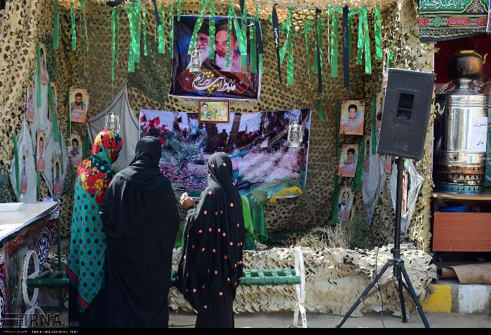 فرهنگ و ارشاد اسلامی سیستان و بلوچستان با برپایی ۴ موکب به استقبال زائران اربعین رفت