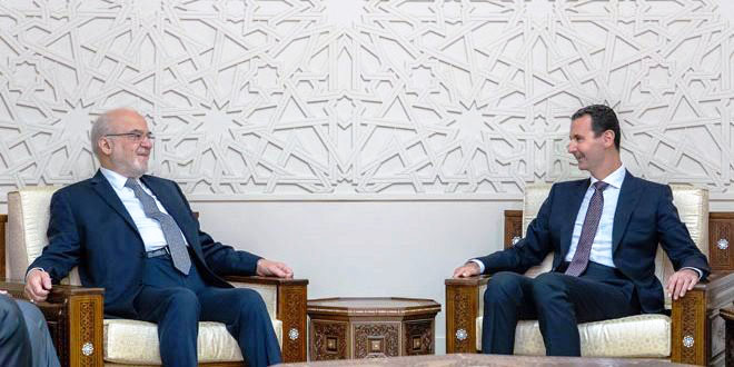 President Assad stresses upgrading historic Syria-Iraq ties President Assad stresses upgrading historic Syria-Iraq ties