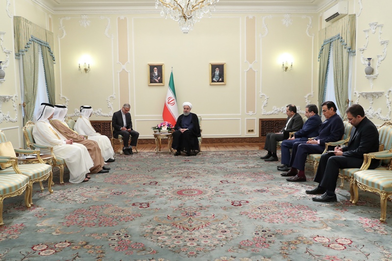 Closer Iran-Qatar ties to benefit both: President Rouhani Closer Iran-Qatar ties to benefit both: President Rouhani