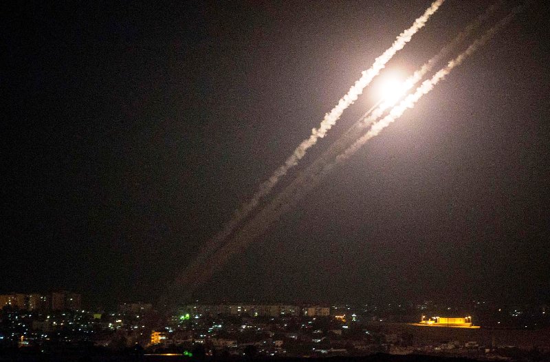 Resistance group fires rockets at Zionist positions Resistance group fires rockets at Zionist positions
