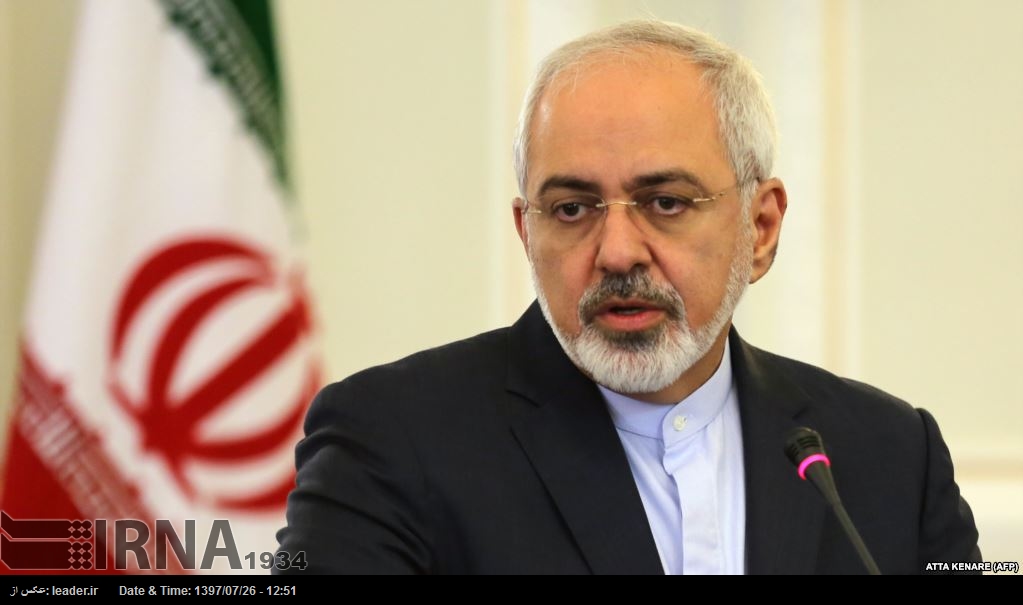 Zarif critica la adicción estadounidense a las sanciones