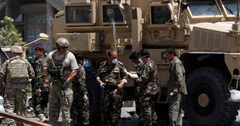 Suicide bomber targets US forces in Afghan city: report Suicide bomber targets US forces in Afghan city: report