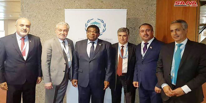 Syria, IPU discuss cooperation Syria, IPU discuss cooperation