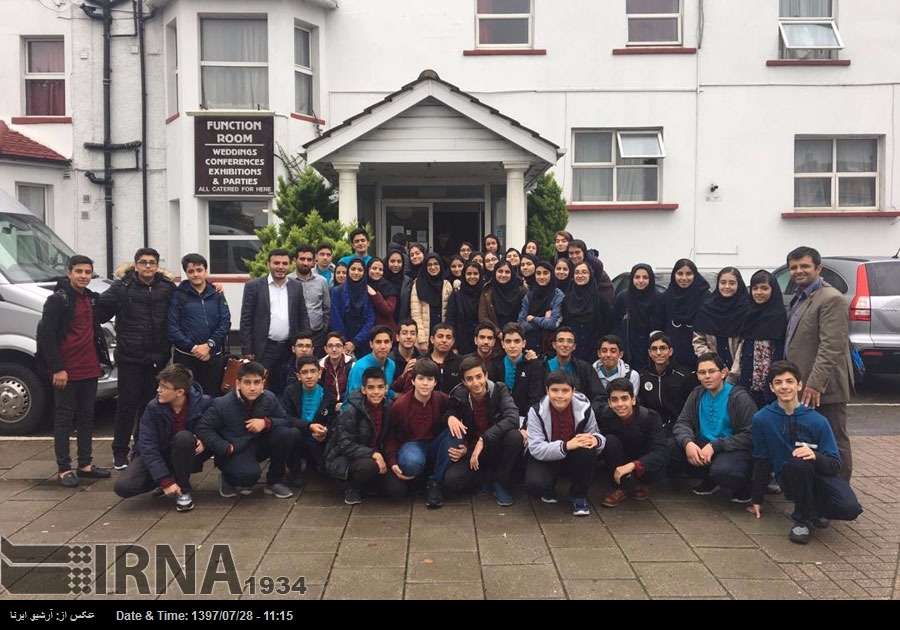 ایرانی طلبا برطانیہ کے عالمی ریاضی مقابلوں میں فاتح بن گئے