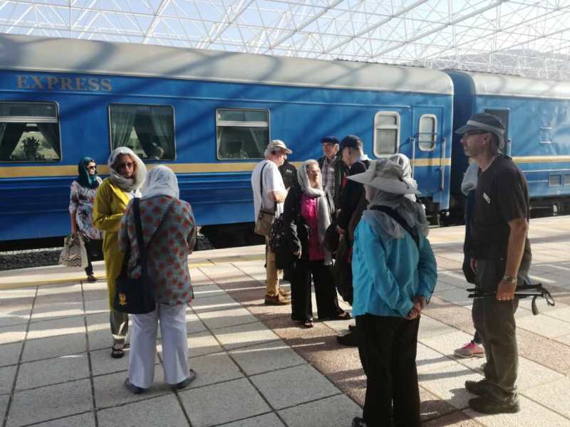 فارس نخستین ایستگاه قطار گردشگری «راه ابریشم» شد