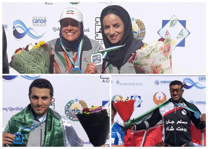 Iran bags 4 medals in Asian paracanoe champs Iran bags 4 medals in Asian paracanoe champs