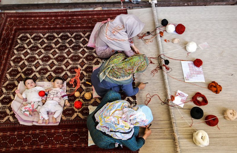 Gonbad-e Kavoos nomieniert f&#252;r die Welt-Turkmenischer Teppich-Stadt