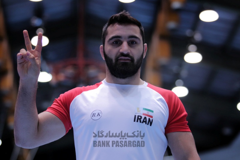 آخرين نماينده كشتي آزاد ايران حذف شد آخرين نماينده كشتي آزاد ايران حذف شد