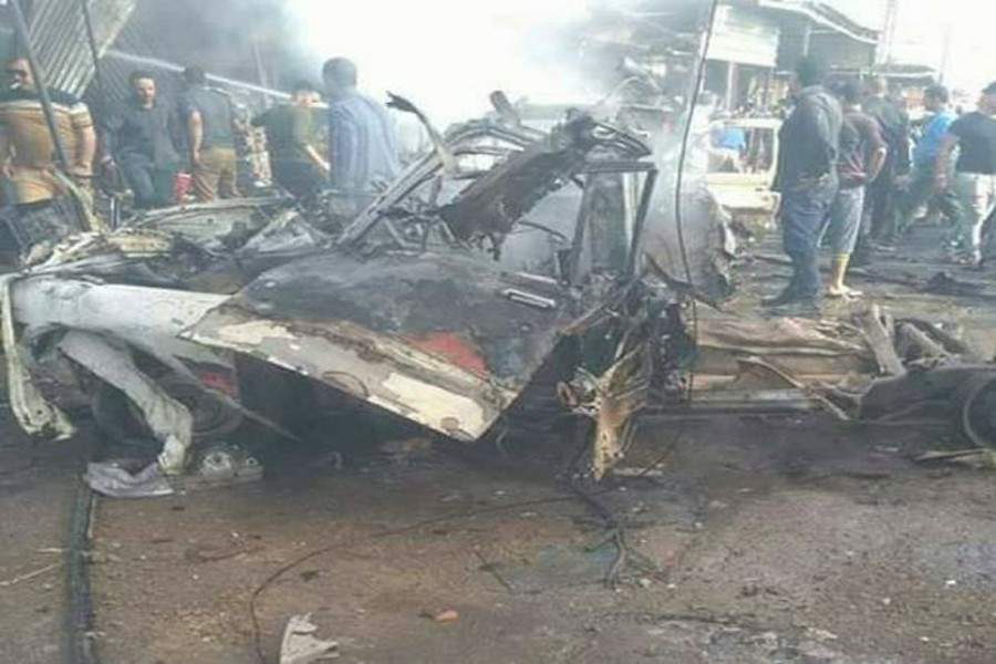 Bomb-laden car explodes in northern Iraq Bomb-laden car explodes in northern Iraq