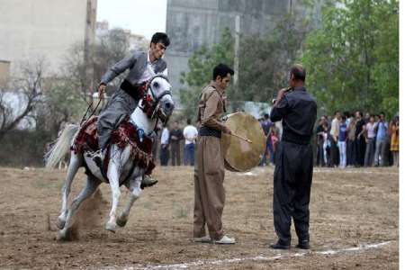 جشنواره بازي هاي بومي و محلي بوكان برگزار شد