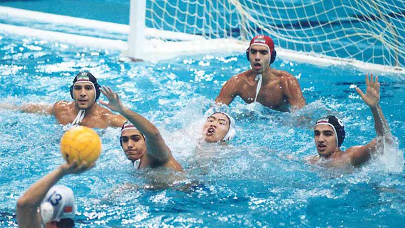 Iran chalks up its 1st win at Asian Water Polo Games Iran chalks up its 1st win at Asian Water Polo Games
