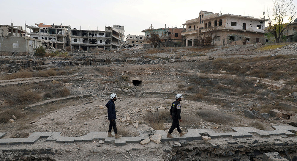 Militants, White Helmets move toxic substances across Idlib Militants, White Helmets move toxic substances across Idlib