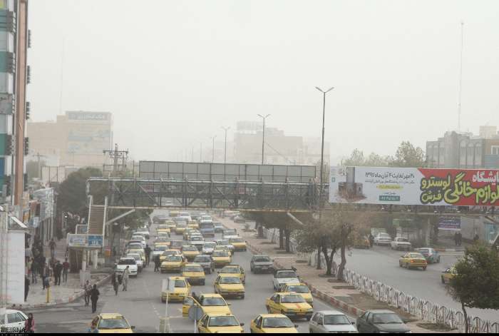شاخص هوای کنگاور و کرمانشاه در وضعیت خطرناک و ناسالم قرار گرفت
