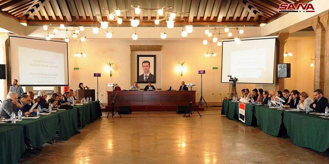 Damascus hosts World Peace Council meetings Damascus hosts World Peace Council meetings