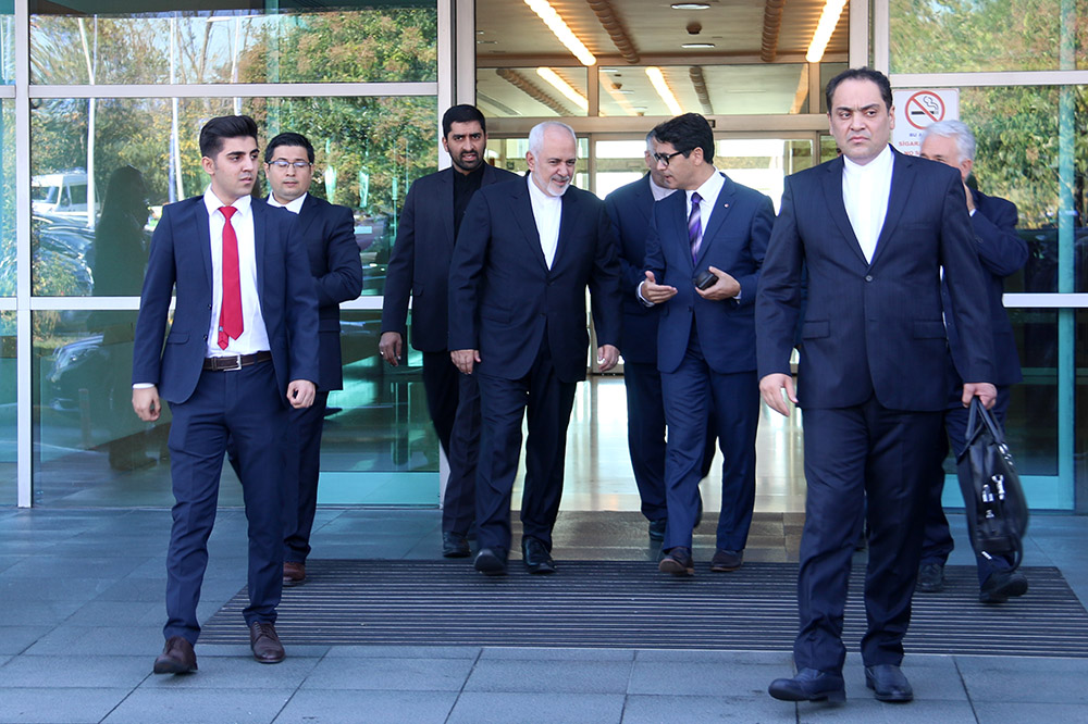 Iran FM arrives in Istanbul Iran FM arrives in Istanbul