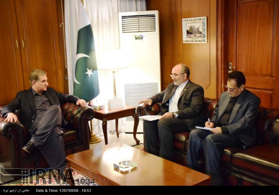 ایرانی سفیر کا پاکستانی وزیر خارجہ سے مغوی محافظوں کی بازیابی کا مطالبہ ایرانی سفیر کا پاکستانی وزیر خارجہ سے مغوی محافظوں کی بازیابی کا مطالبہ