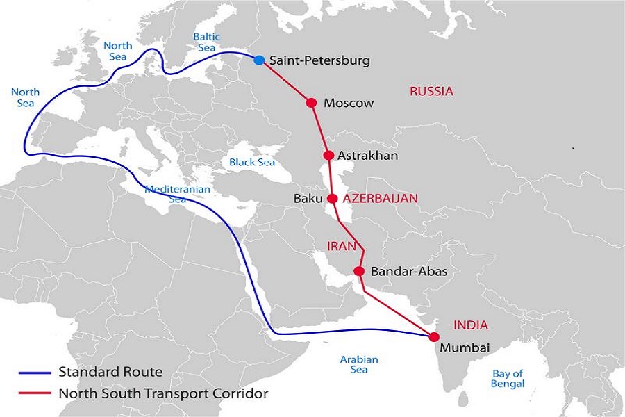 India to work with Iran, Russia to operationalize North-South Corridor India to work with Iran, Russia to operationalize North-South Corridor