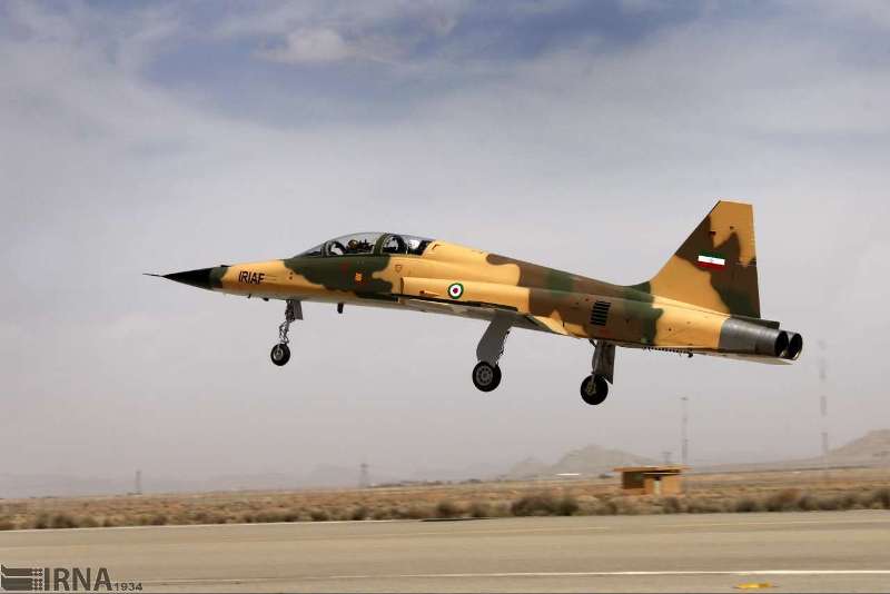 Kosar fighter being delivered to Iran's Air Force