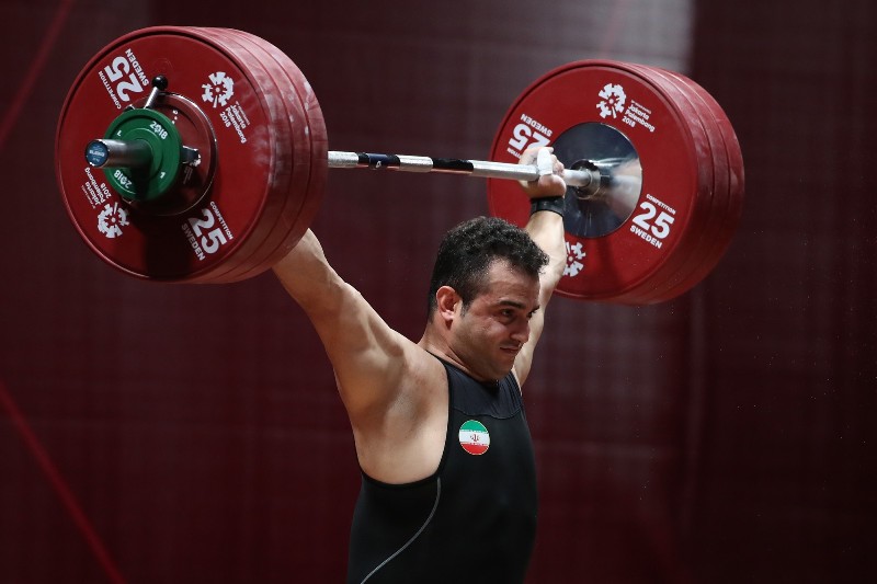Moradi, Hashemi on top of the 96, 102kg world weightlifting championships Moradi, Hashemi on top of the 96, 102kg world weightlifting championships