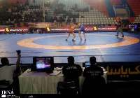 Int'l free-style wrestling kicks off in Iran