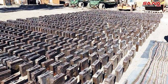 US-made weapons uncovered in Deir Ezzor countryside US-made weapons uncovered in Deir Ezzor countryside