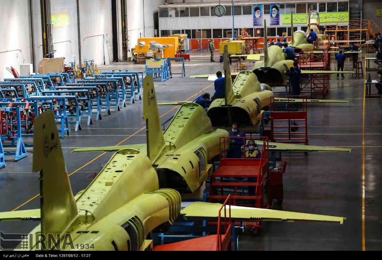 Iran startet Massenproduktion von Kowsar-Kampfflugzeug Iran startet Massenproduktion von Kowsar-Kampfflugzeug
