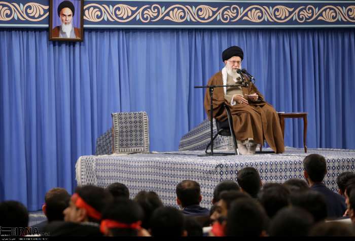 IRNA English - Supreme Leader Receives Students