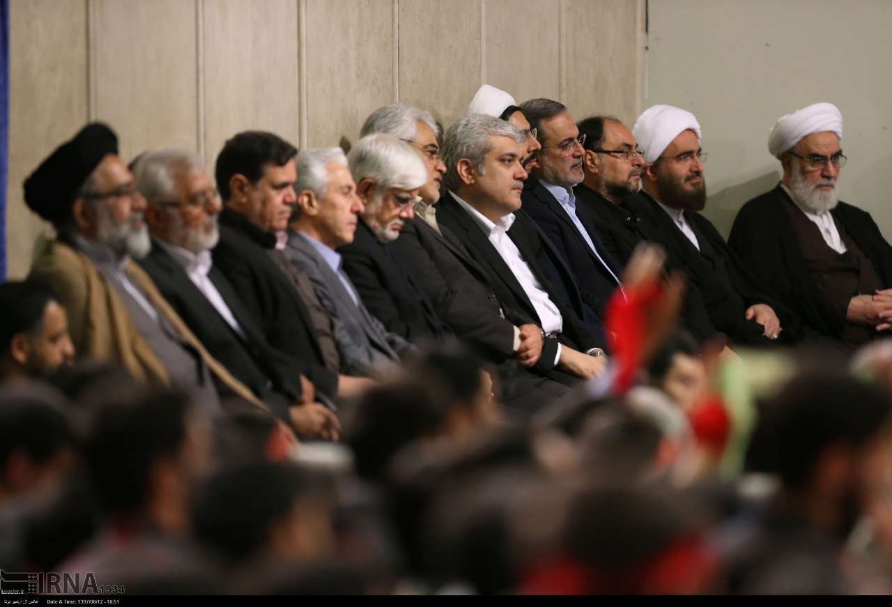 IRNA English - Supreme Leader Receives Students