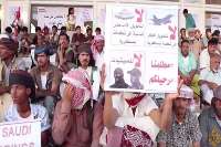 يمني ها خواستار خروج نظاميان سعودي از استان المهره شدند
