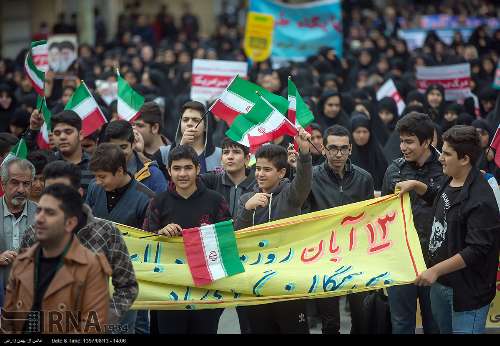 یوم الله ۱۳ آبان شروع آزادی‌خواهی ایران اسلامی است