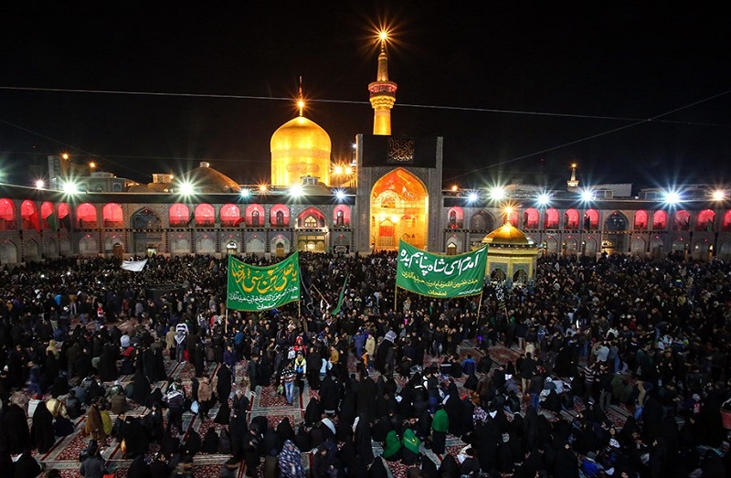 آيين عزاداري شب شهادت امام رضا (ع) در گلستان برگزار شد آيين عزاداري شب شهادت امام رضا (ع) در گلستان برگزار شد