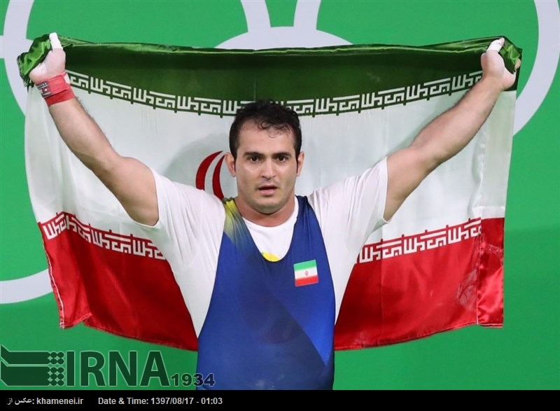 Иранский штангист завоевал 3 золота чемпионата мира Иранский штангист завоевал 3 золота чемпионата мира