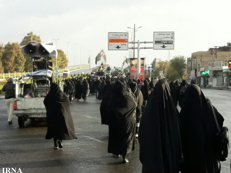 آئين پياده روي بازماندگان ارض توس در ورامين برگزار شد آئين پياده روي بازماندگان ارض توس در ورامين برگزار شد