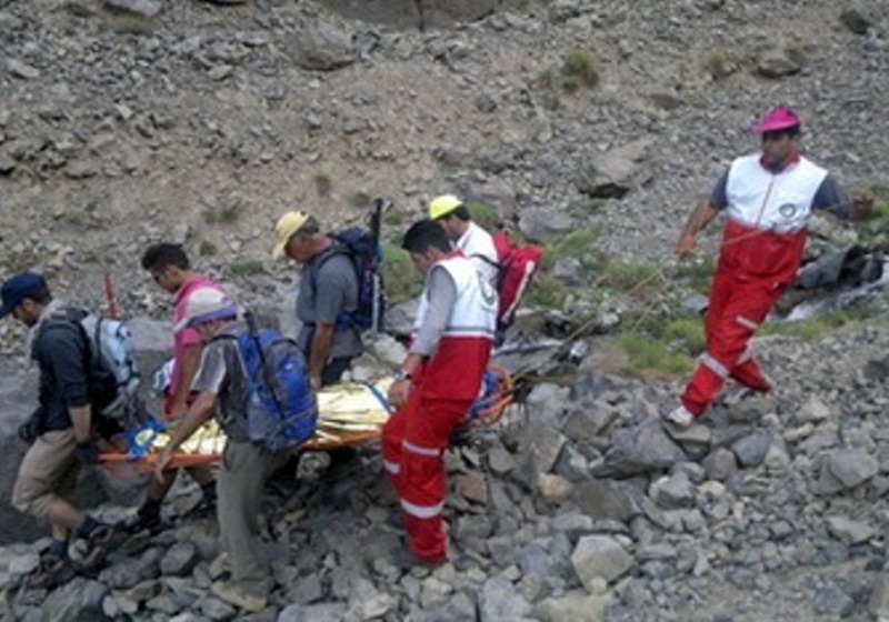 كوهنورد كرماني در ارتفاعات 4000 متري كوه هزار نجات يافت