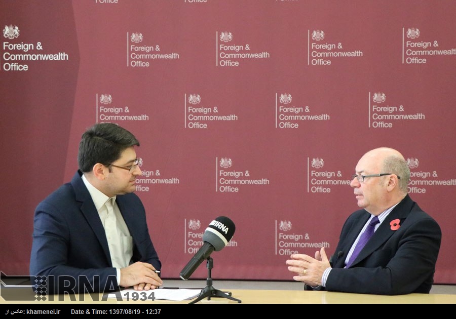 Vicecanciller británico: Las sanciones contra Irán no son efectivas Vicecanciller británico: Las sanciones contra Irán no son efectivas