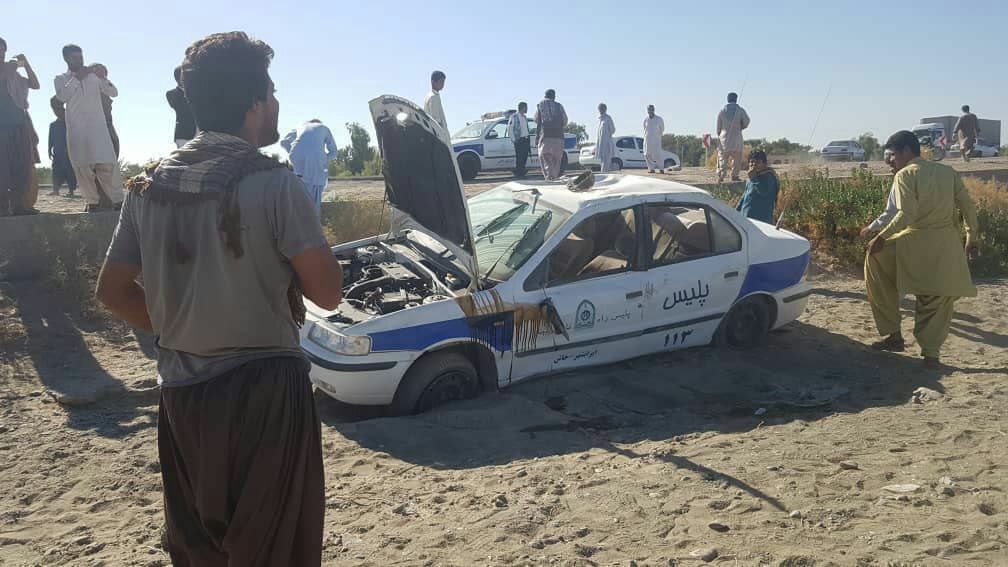 افراد مسلح به خودروي پليس راه ايرانشهر تيراندازي كردند - ایرنا