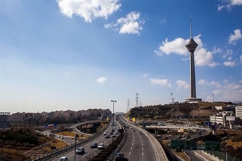 كيفيت هواي تهران با شاخص 93 سالم است كيفيت هواي تهران با شاخص 93 سالم است