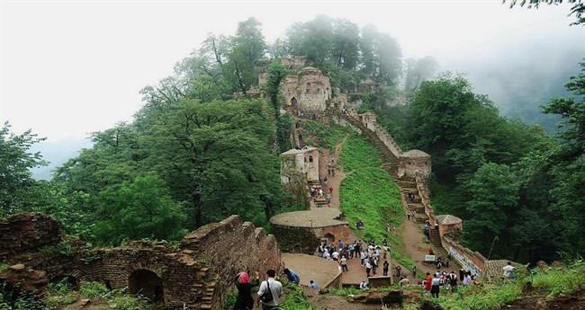 Roodkhan Castle one of the best in Iran