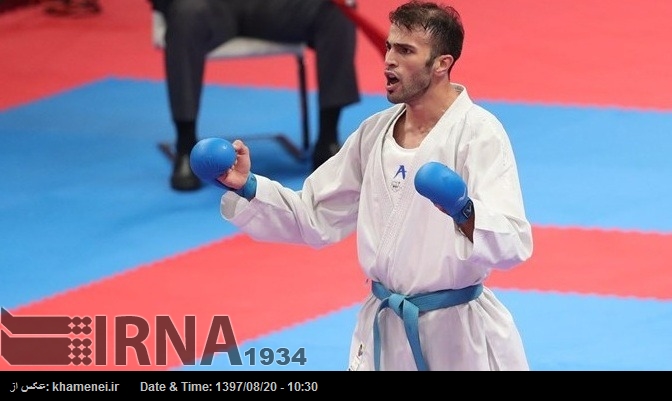 Иранский каратист стал чемпионом мира Иранский каратист стал чемпионом мира