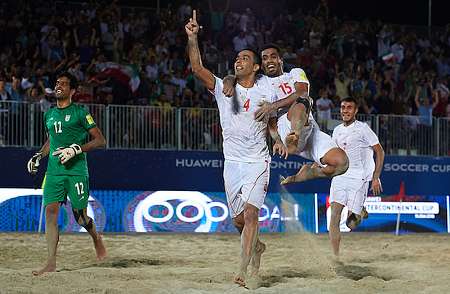 Beach Soccer- Coupe intercontinentale 2018: l'Iran en tête